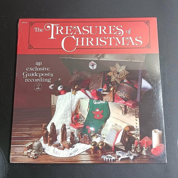 The Treasures of Christmas Vinyl Record Sealed Guideposts LP 1982 Holiday Music - Picture 1 of 7